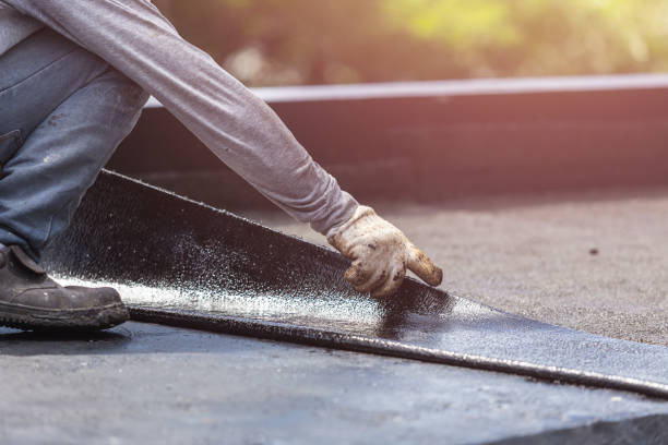 Professional Emergency Waterproofing technician working in Pittsfield, MA